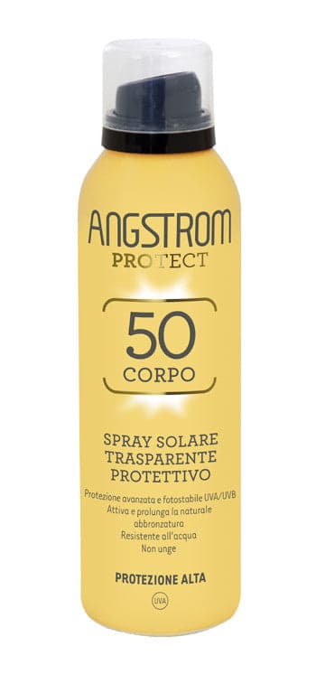 Angstrom spray trasparente spf50 150ml in Protezione solare corpo Clubfarma - Melilli, commercioVirtuoso.it