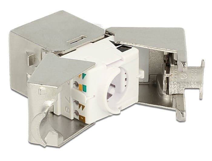 Frutto Keystone RJ45 Cat.6 STP Tooless in Cavi Ethernet Scontolo.net - Potenza, commercioVirtuoso.it