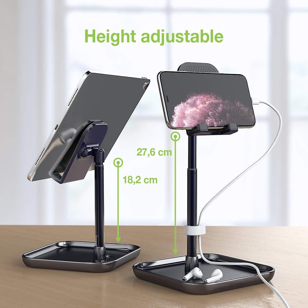 Supporto Universale Porta Smartphone e Tablet ad Altezza Regolabile in  Scontolo.net - Potenza, commercioVirtuoso.it