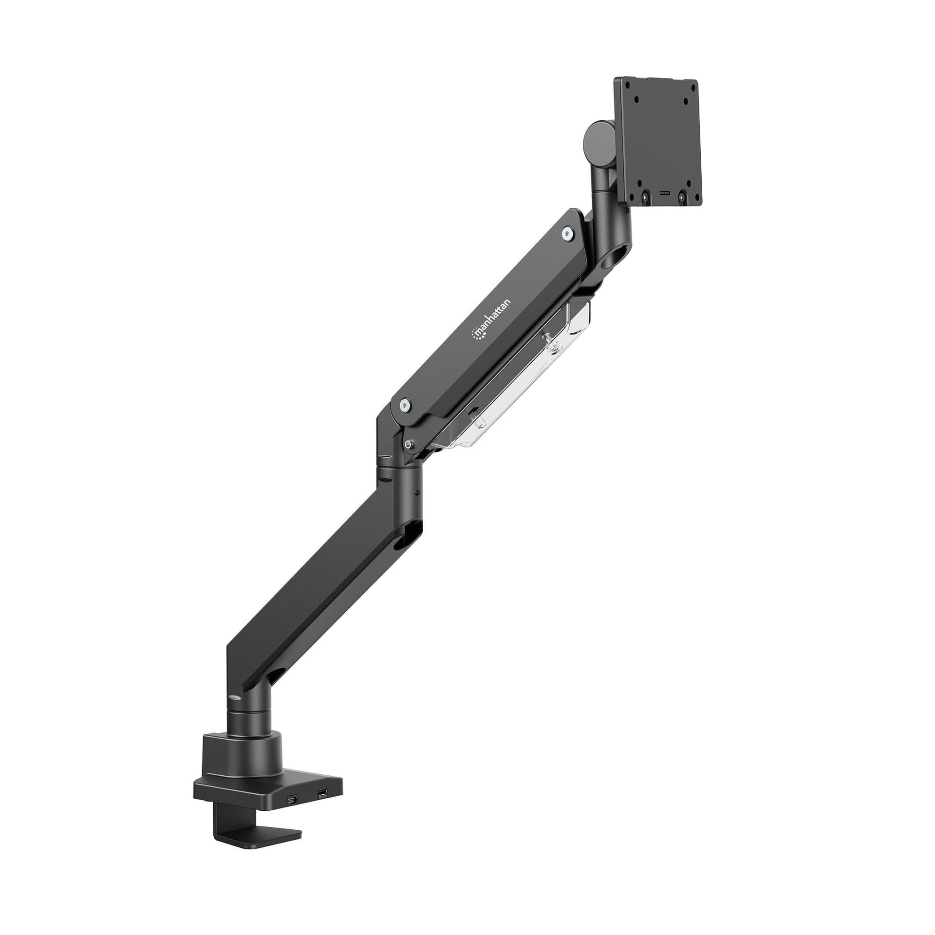 Supporto da Tavolo per Monitor Singolo 17-57'' con Molla a Gas in Alluminio Ultra Resistente con Porte USB in Supporti Scontolo.net - Potenza, commercioVirtuoso.it
