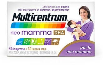 Multicentrum neo mamma dha 30 compresse + 30 capsule mobili in Multivitamine e minerali Clubfarma - Melilli, commercioVirtuoso.it