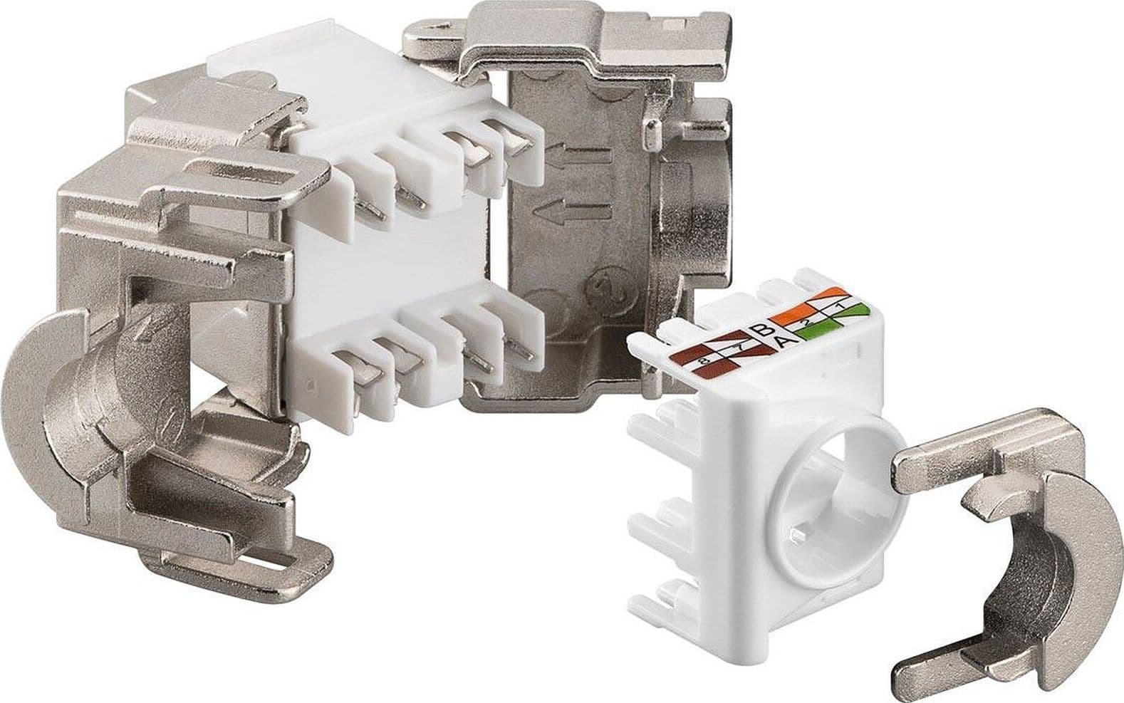 Frutto Keystone RJ45 Cat.6A STP Tooless in Cavi Ethernet Scontolo.net - Potenza, commercioVirtuoso.it