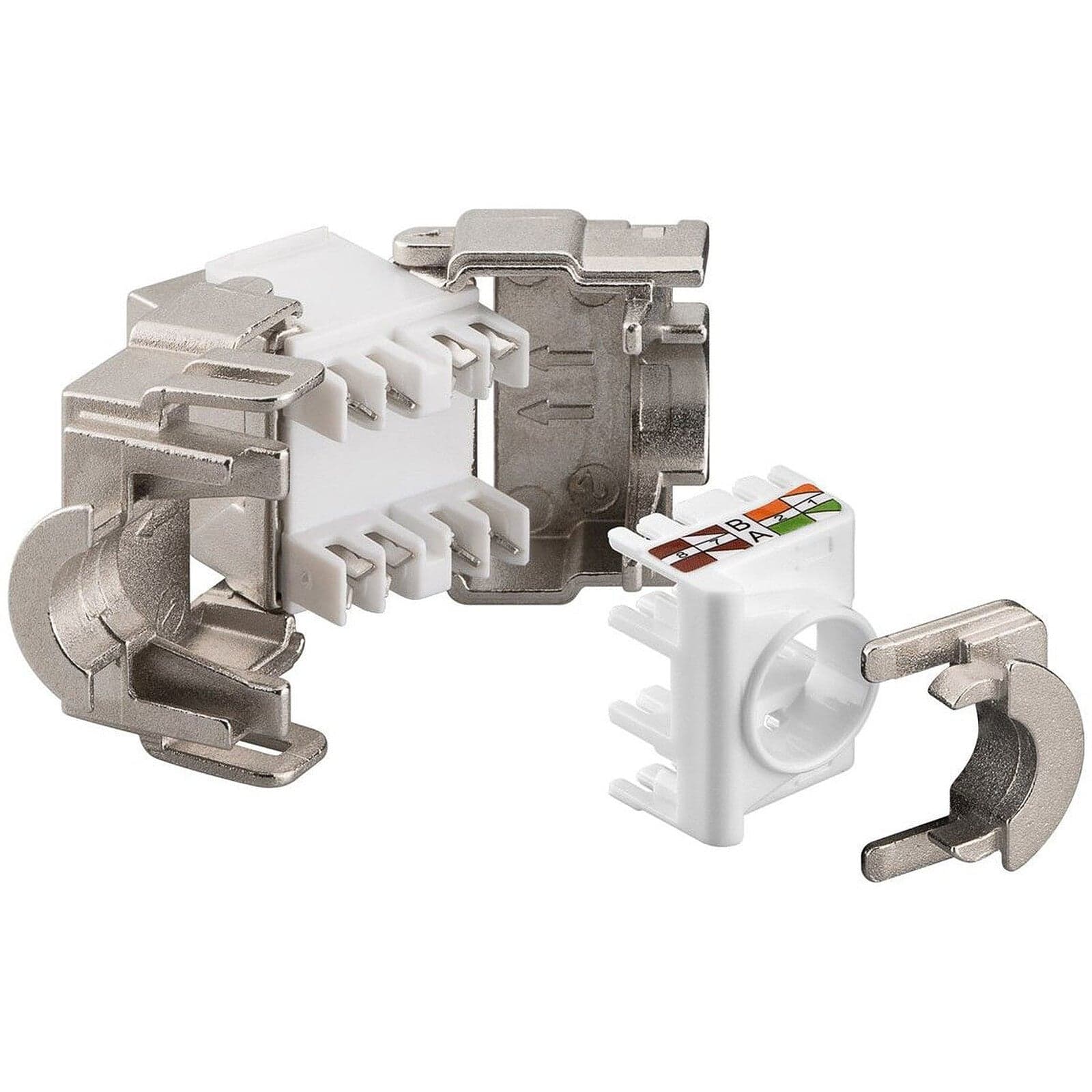 Frutto Keystone RJ45 Cat.6A STP Tooless in Cavi Ethernet Scontolo.net - Potenza, commercioVirtuoso.it