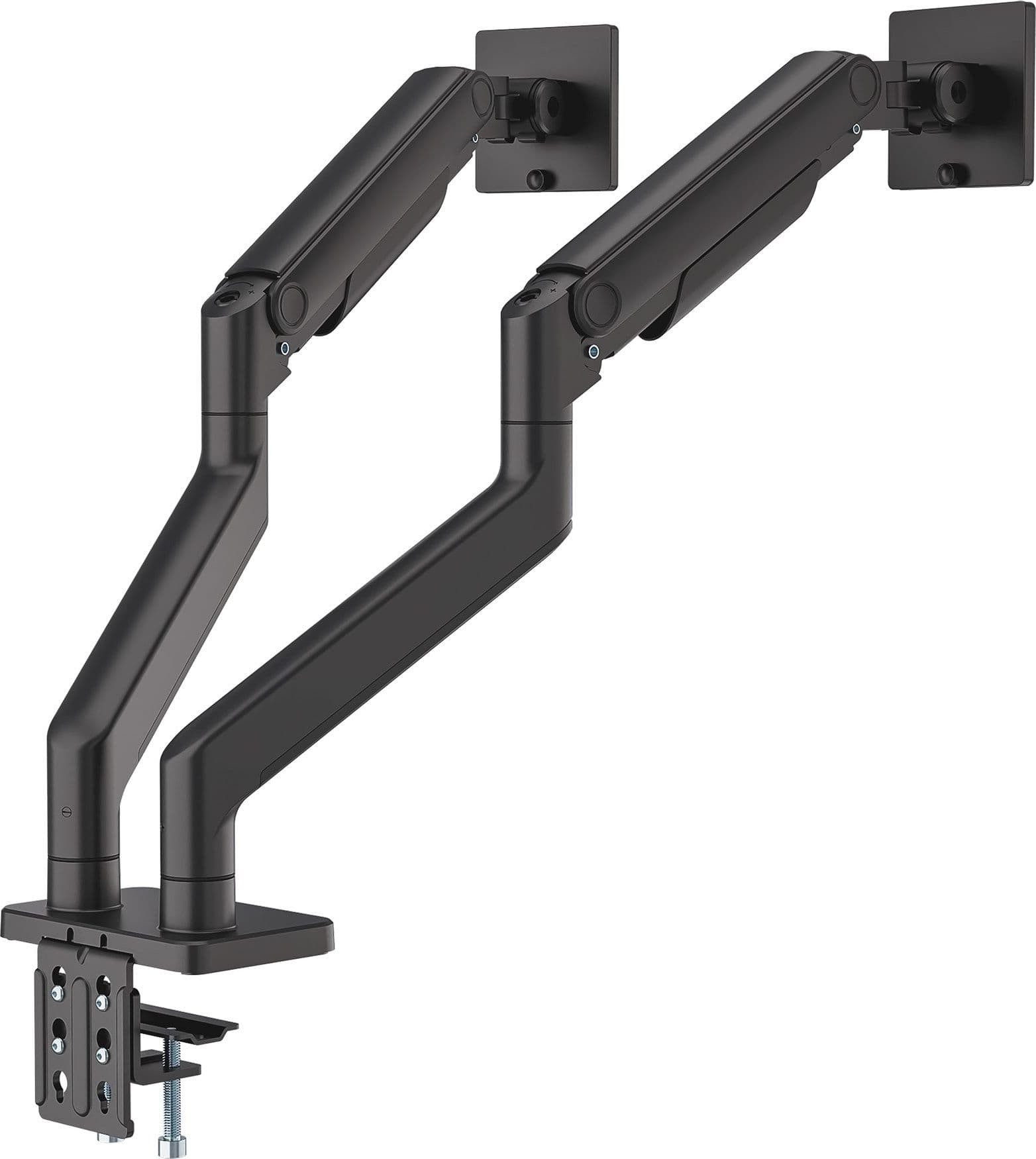 Supporto da Scrivania per Doppio Monitor 17-45'' con Molla Meccanica in Alluminio in Alloggiamenti Scontolo.net - Potenza, commercioVirtuoso.it