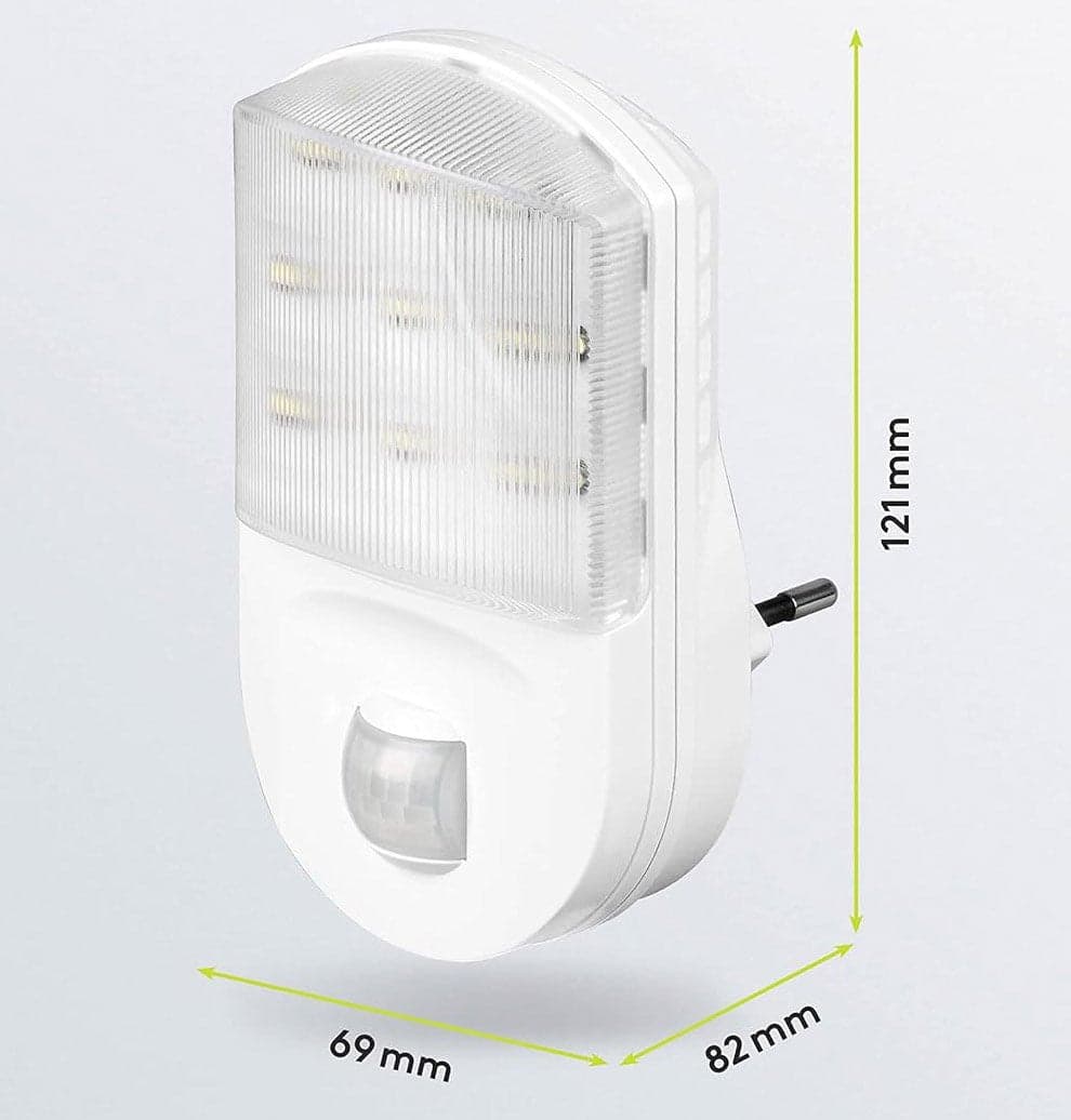 Luce Notturna LED con Sensore di Movimento ad Infrarossi in Luci notturne Scontolo.net - Potenza, commercioVirtuoso.it