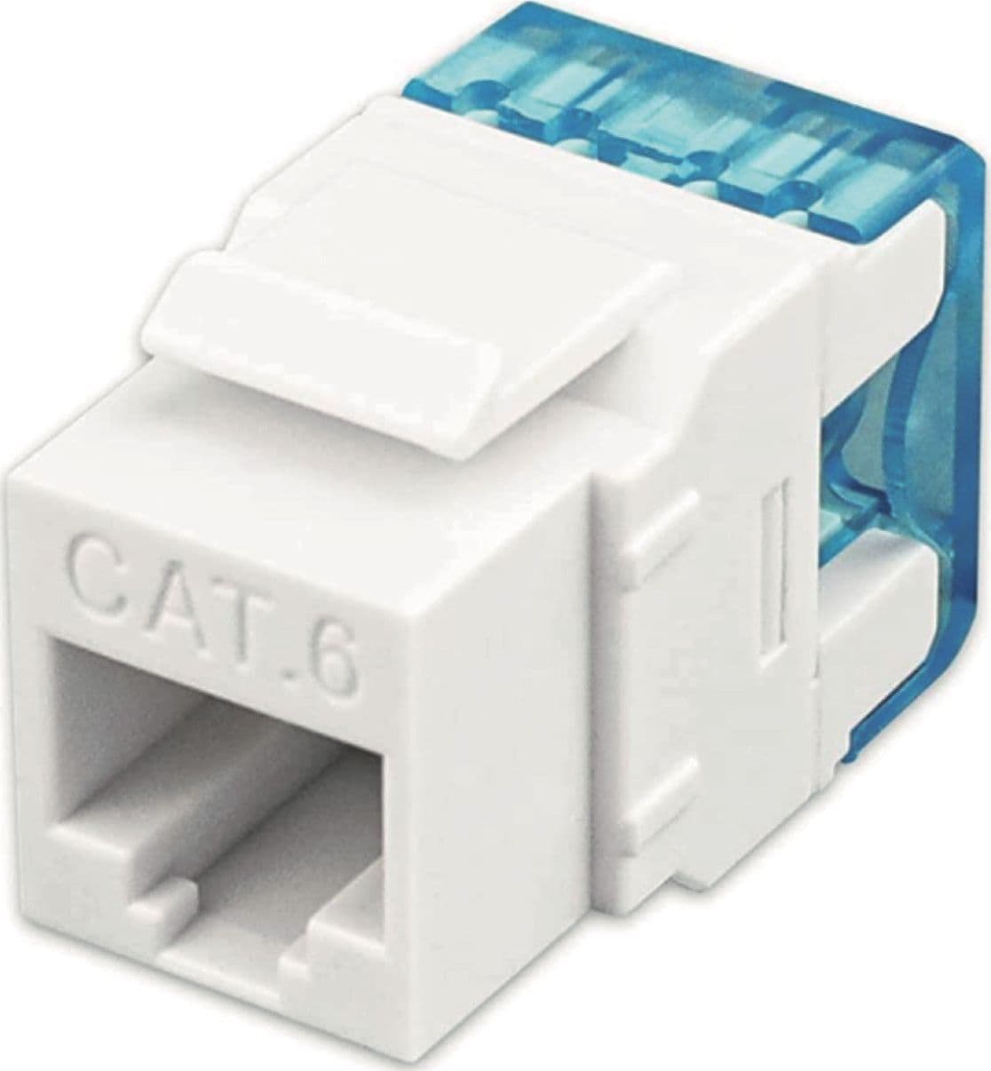 Frutto Keystone RJ45 UTP Cat.6 180&deg Bianco in Cavi Ethernet Scontolo.net - Potenza, commercioVirtuoso.it