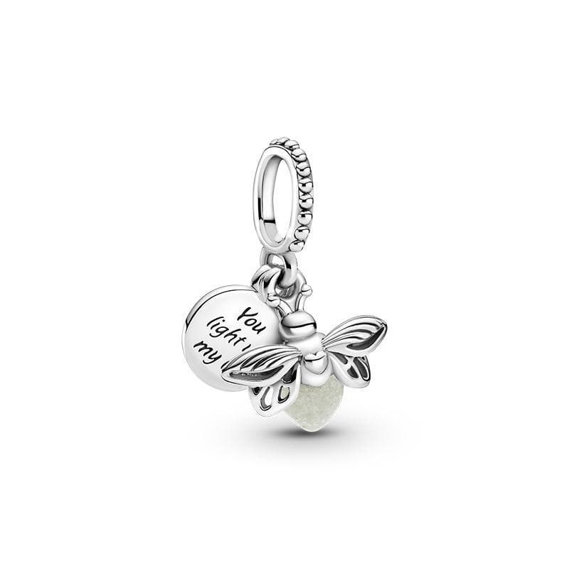 Pandora - Charm Pendente Lucciola che si Illumina al Buio