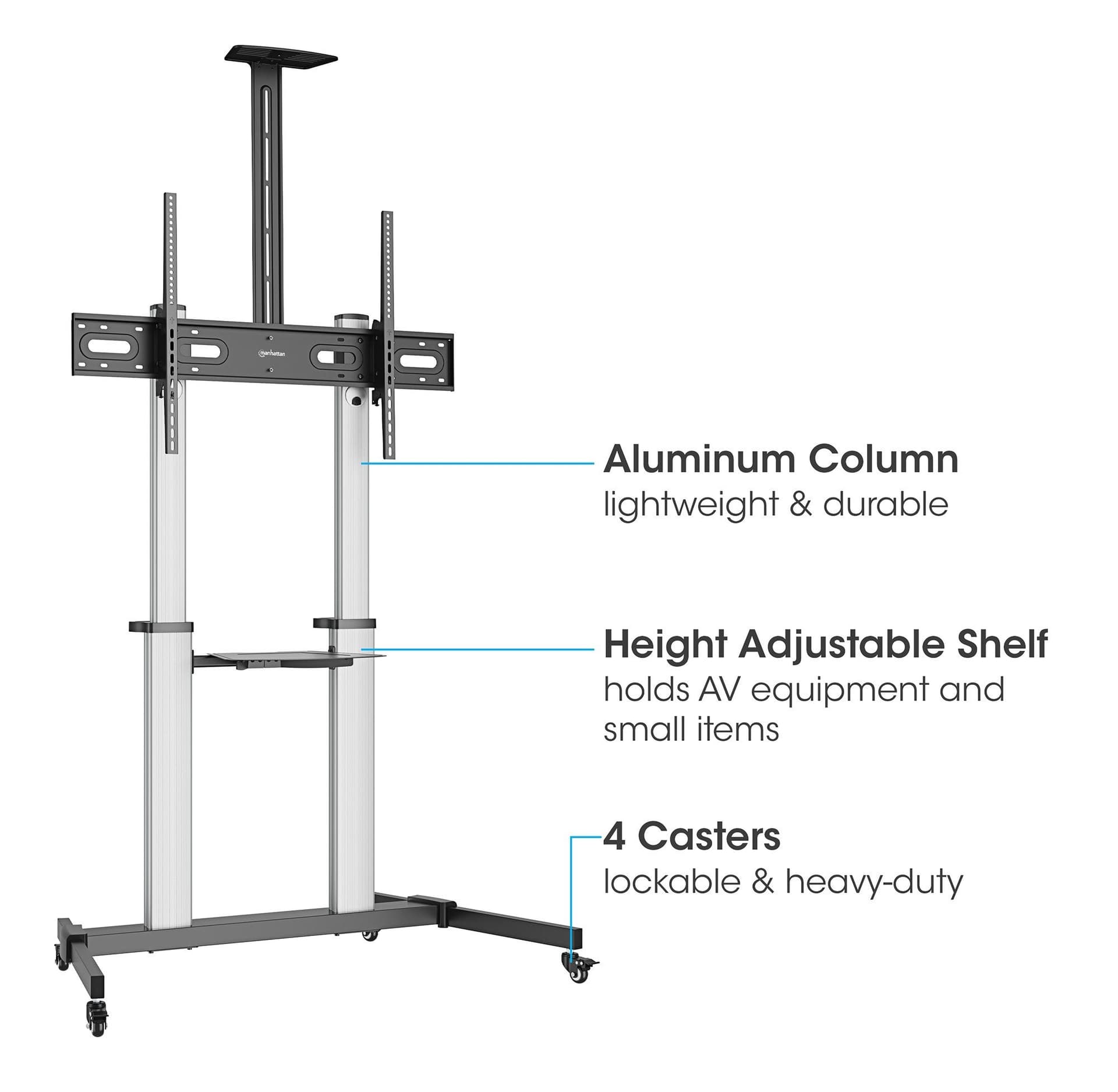 Supporto a Pavimento Trolley TV LCD/LED/Plasma 60-100'' in Mobili Scontolo.net - Potenza, commercioVirtuoso.it