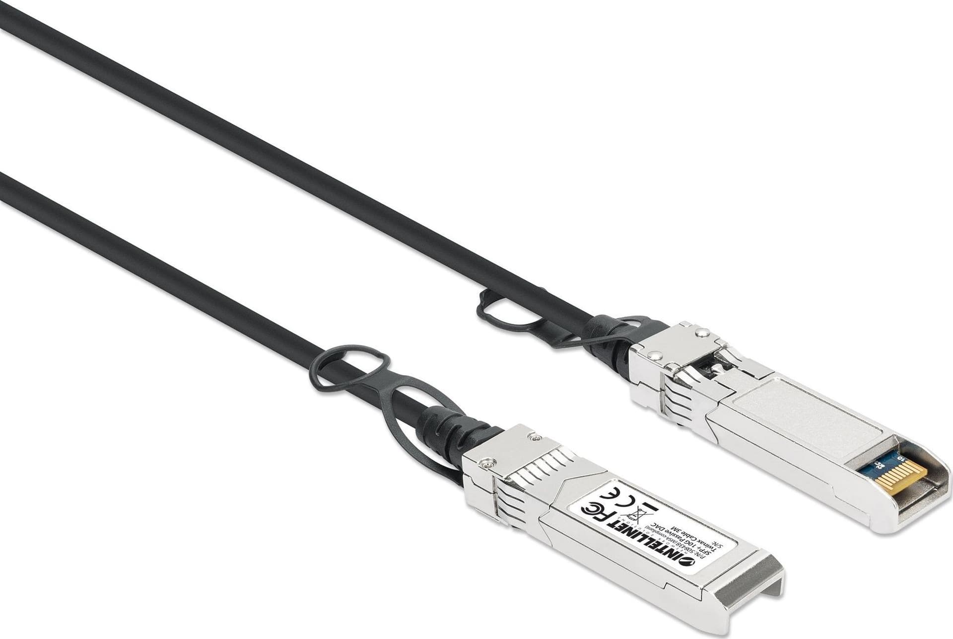 Cavo in Rame Twinax DAC Passivo con Connettori SFP+ 10Gb 3m Nero in  Scontolo.net - Potenza, commercioVirtuoso.it