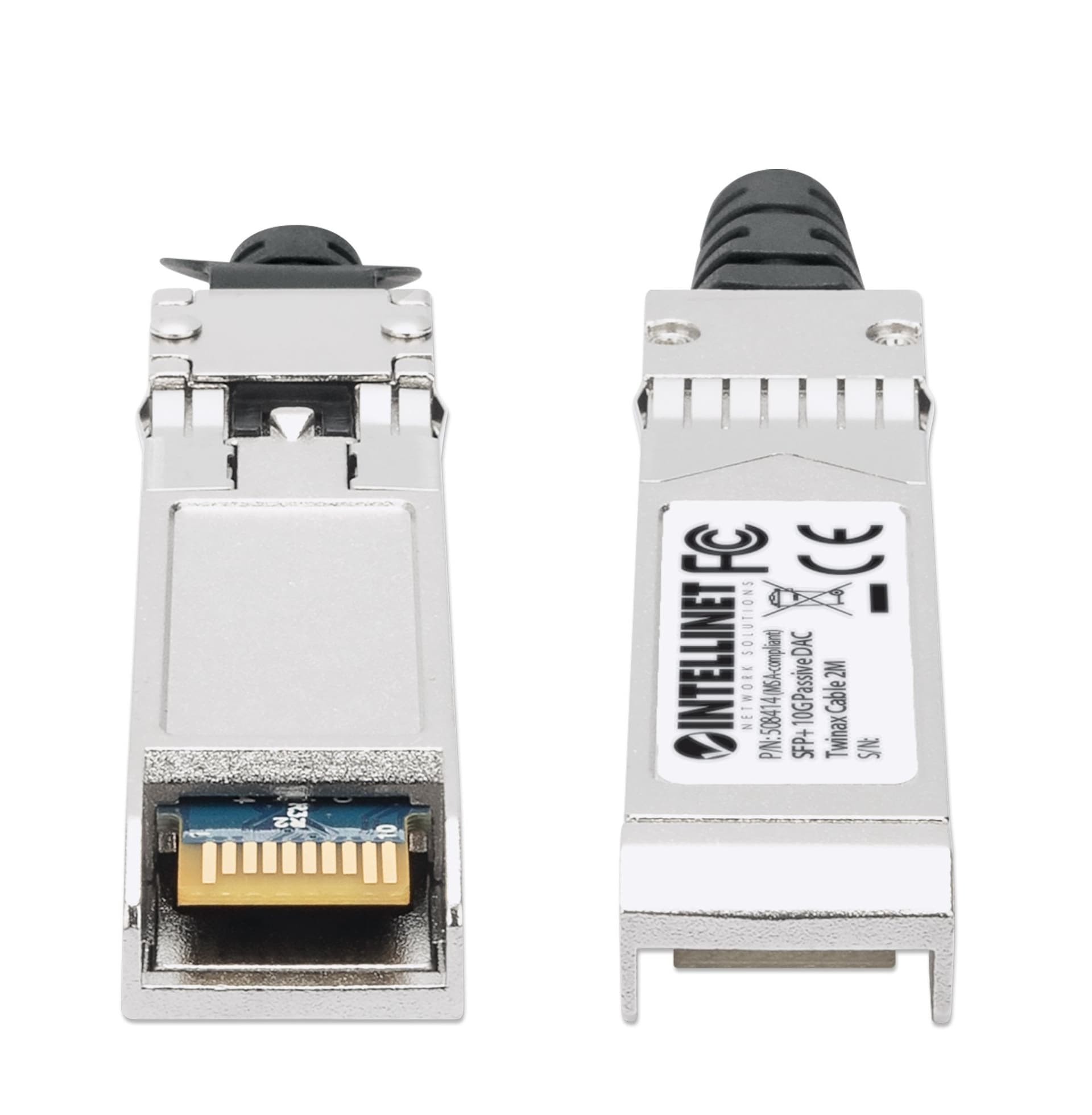 Cavo in Rame Twinax DAC Passivo con Connettori SFP+ 10Gb 2m Nero in  Scontolo.net - Potenza, commercioVirtuoso.it