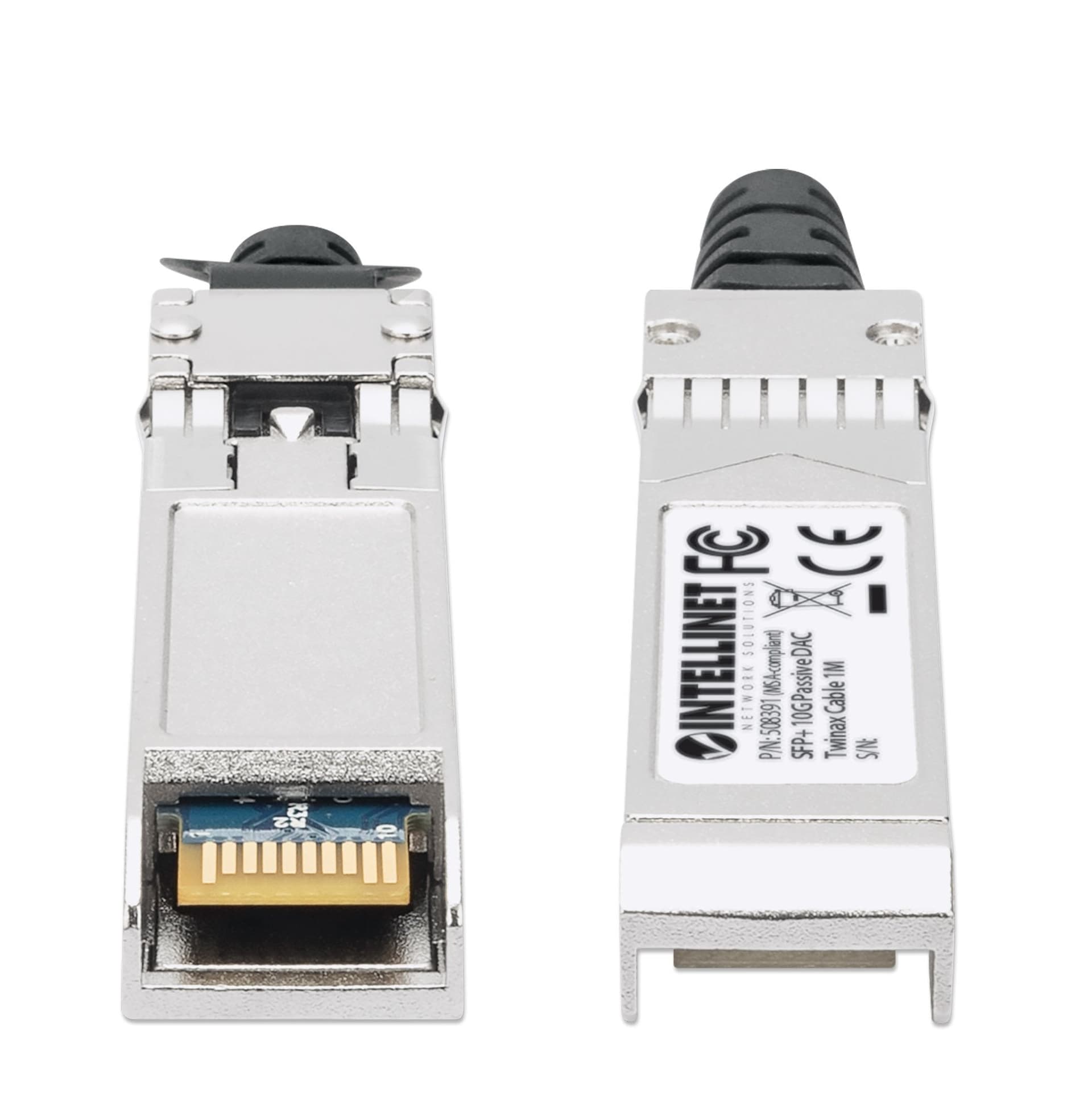 Cavo in Rame Twinax DAC Passivo con Connettori SFP+ 10Gb 1m Nero in  Scontolo.net - Potenza, commercioVirtuoso.it