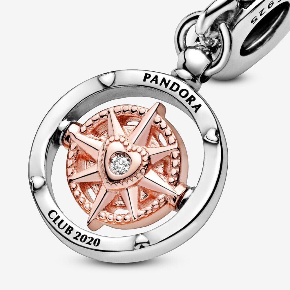 Pandora Charm pendente Bussola Pandora Club 2020 in Bead Charm Alba Gioielli - Casoria, commercioVirtuoso.it