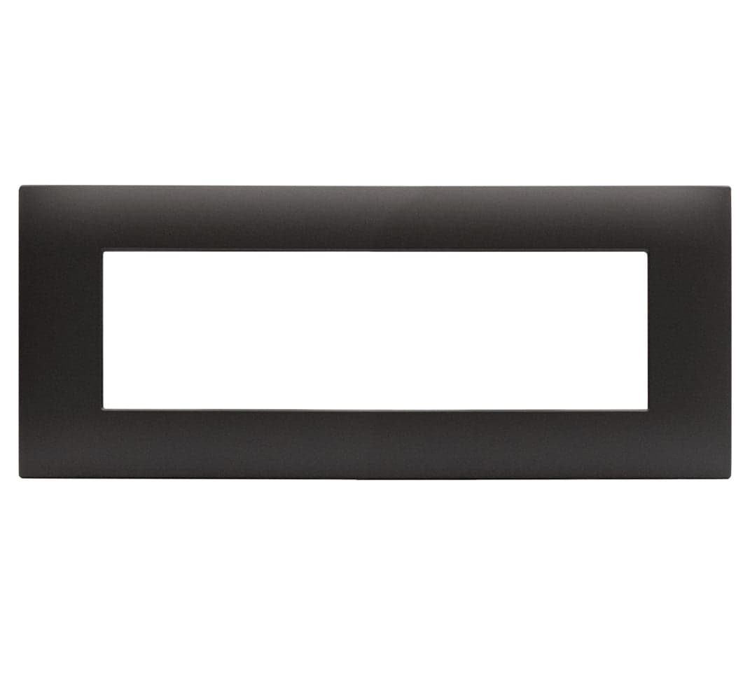 Placca Serie YOUNG 44 per Scatola Rettangolare 7 Moduli Grigio in Placche per interruttori Scontolo.net - Potenza, commercioVirtuoso.it