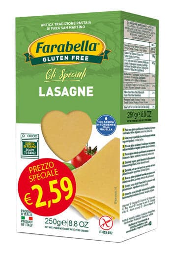 Farabella lasagna senza glutine 250 g