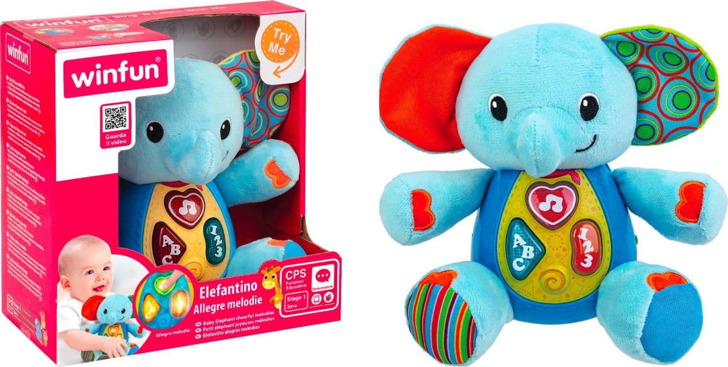 Elefantino Allegre Melodie in Animali di peluche Scontolo.net - Potenza, commercioVirtuoso.it