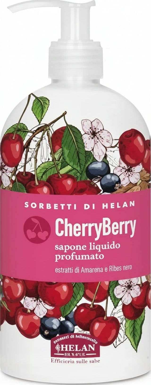 Helan I Sorbetti CherryBerry - Sapone Liquido Mani  500 ml
