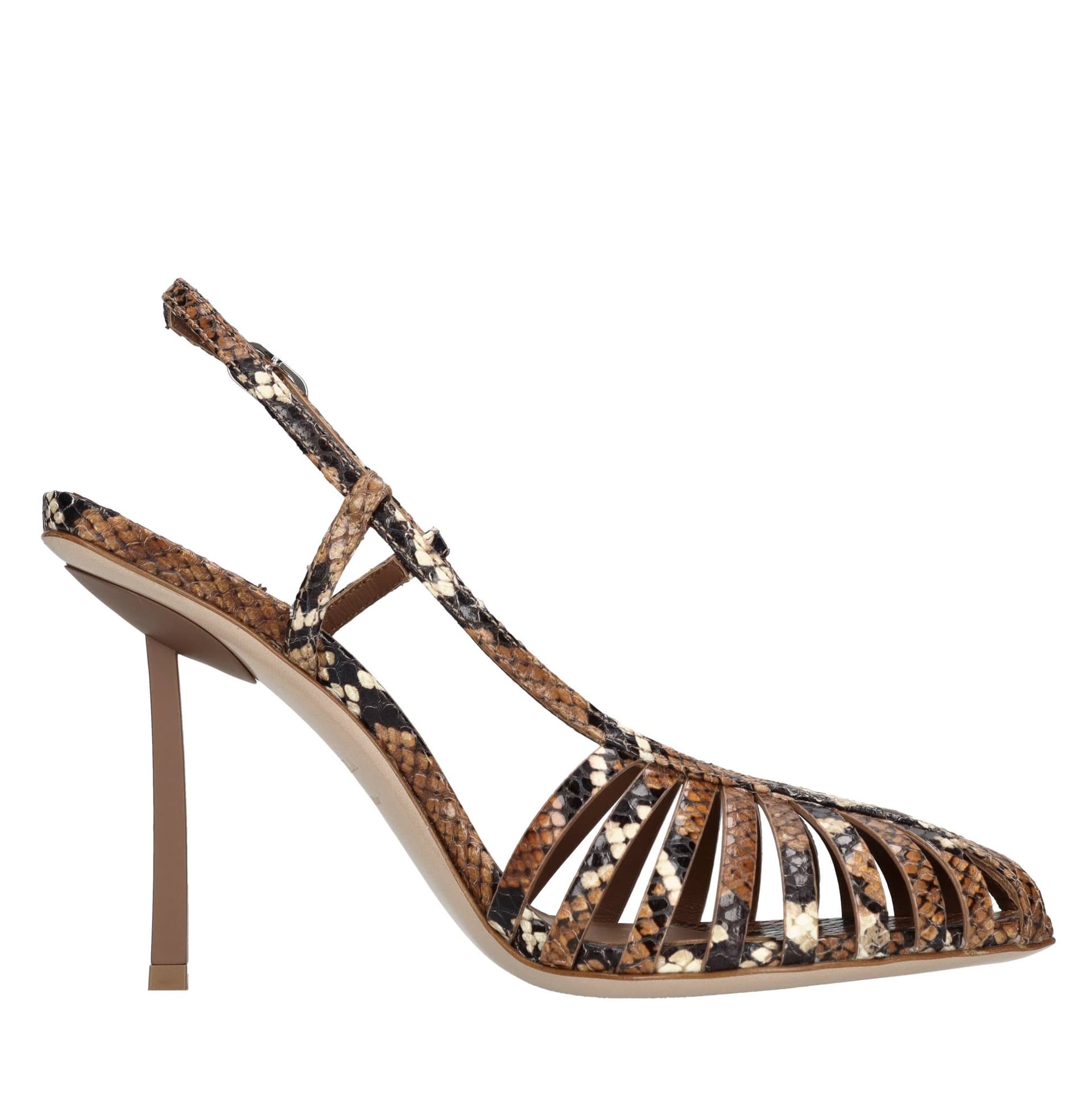 Le Silla Scarpe con Tacco Marrone da donna in Scarpe col tacco Drestige - Casamassima, commercioVirtuoso.it