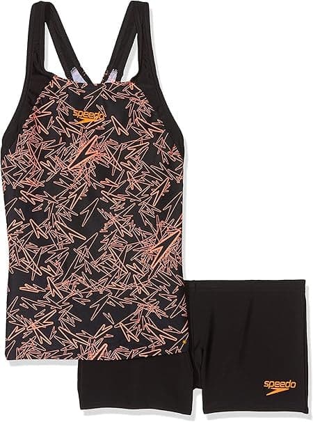 Speedo Tankini Boom Allover Donna Black Fluo Orange in Costumi interi Scontolo.net - Potenza, commercioVirtuoso.it