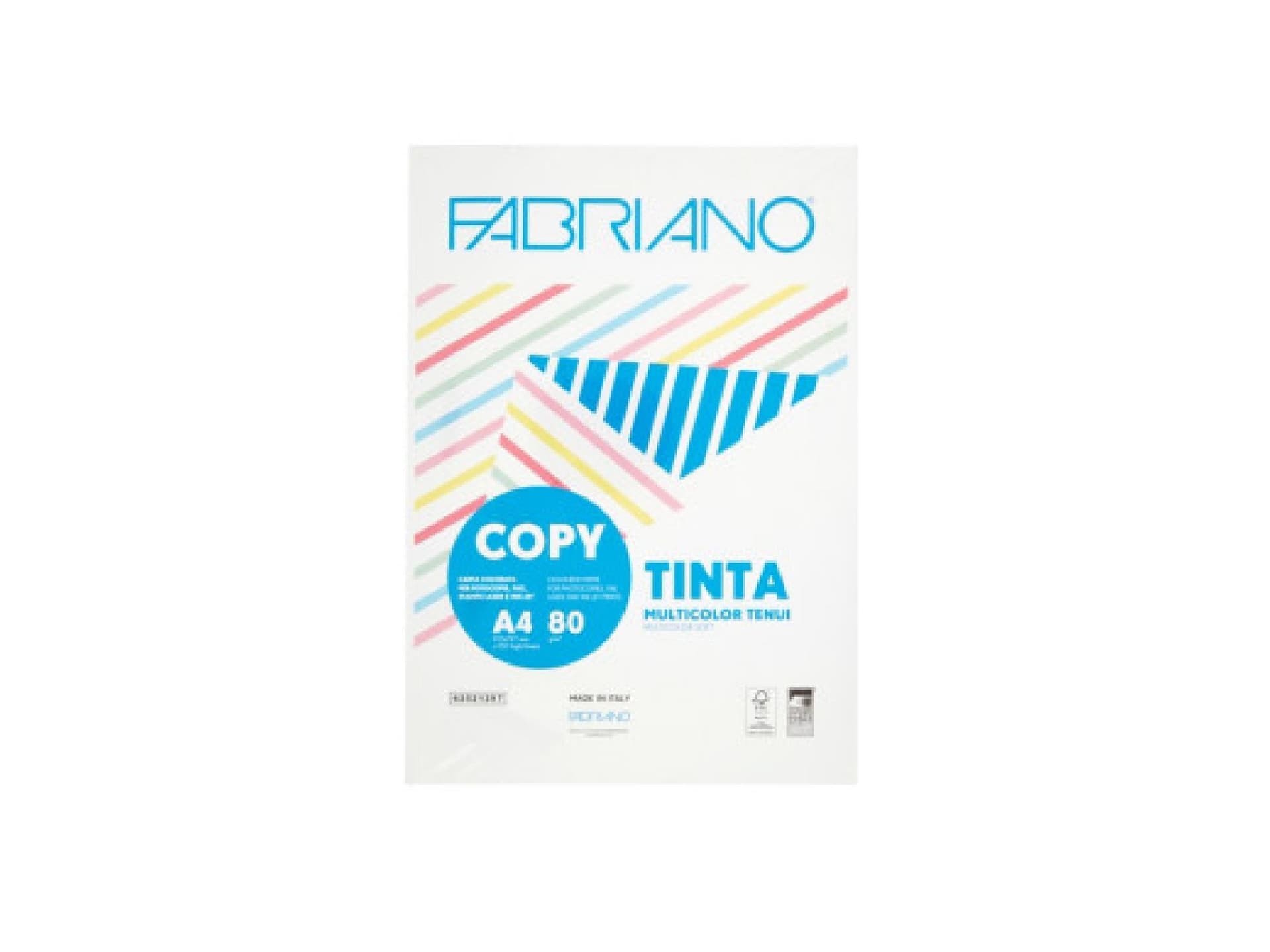 Risma carta Copy Tinta 80gr A4 Multicolor Tenui 250 fogli in Carta per fotocopiatrice e multiuso Scontolo.net - Potenza, commercioVirtuoso.it