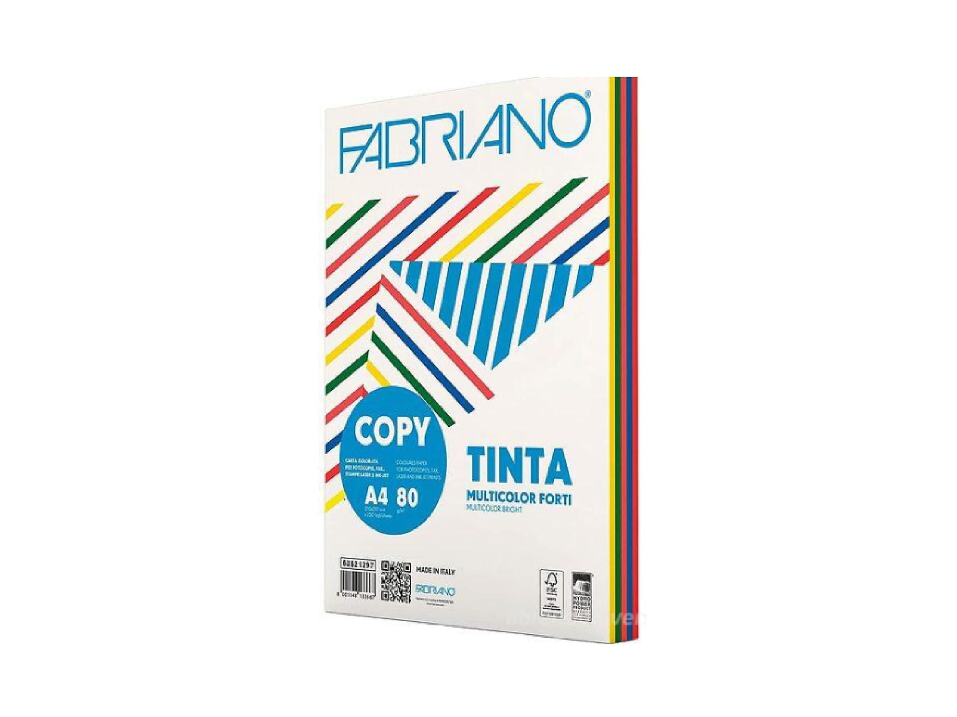 Risma carta copy tinta A4 80gr Multicolor forti 250 fogli in Carta per fotocopiatrice e multiuso Scontolo.net - Potenza, commercioVirtuoso.it