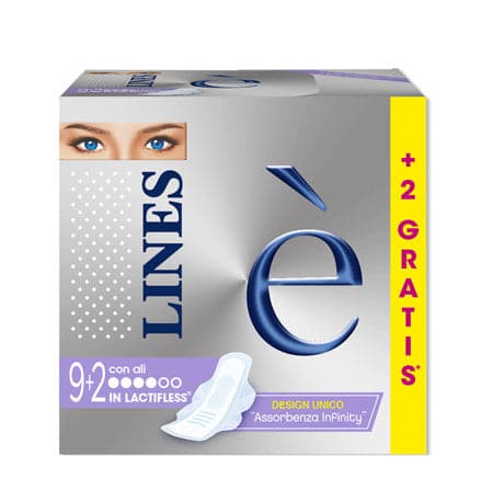 Lines e  ali assorbenti 9 piu 2pz
