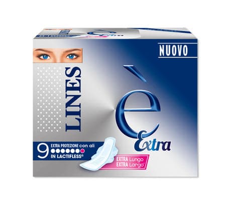 Lines e  extra assorbenti 9pz