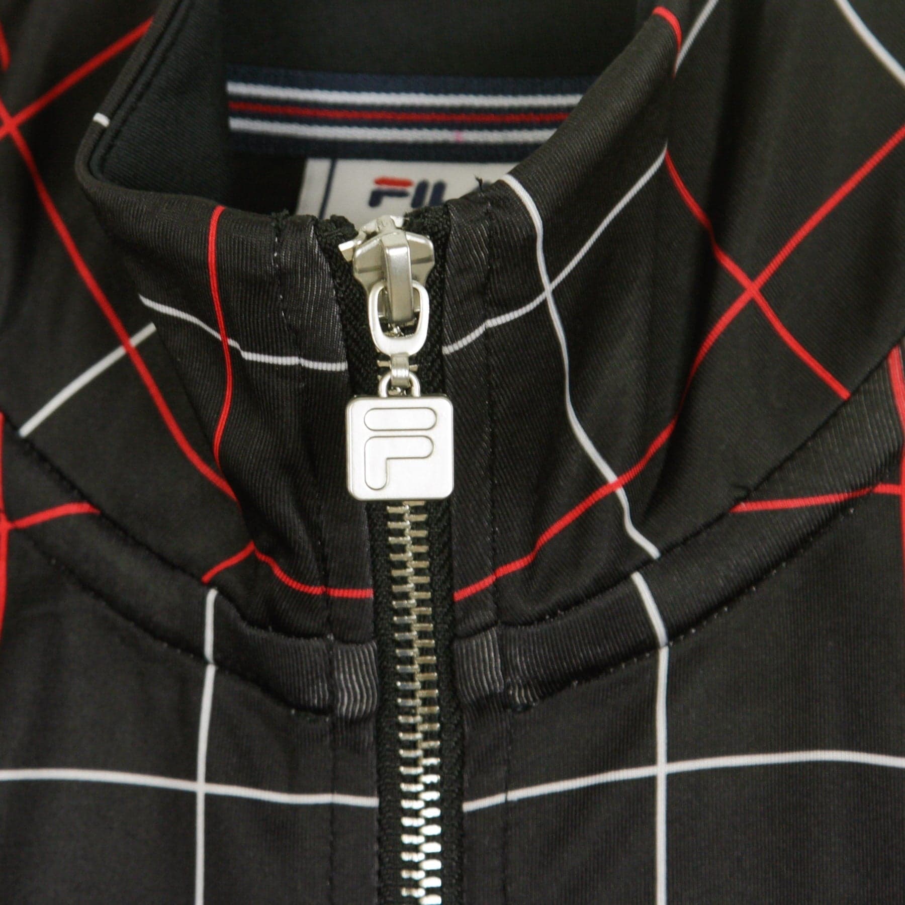FILA Giacca Tuta Uomo Waite Aop Tj Black Check Allover da uomo in Tute da ginnastica Drestige - Casamassima, commercioVirtuoso.it