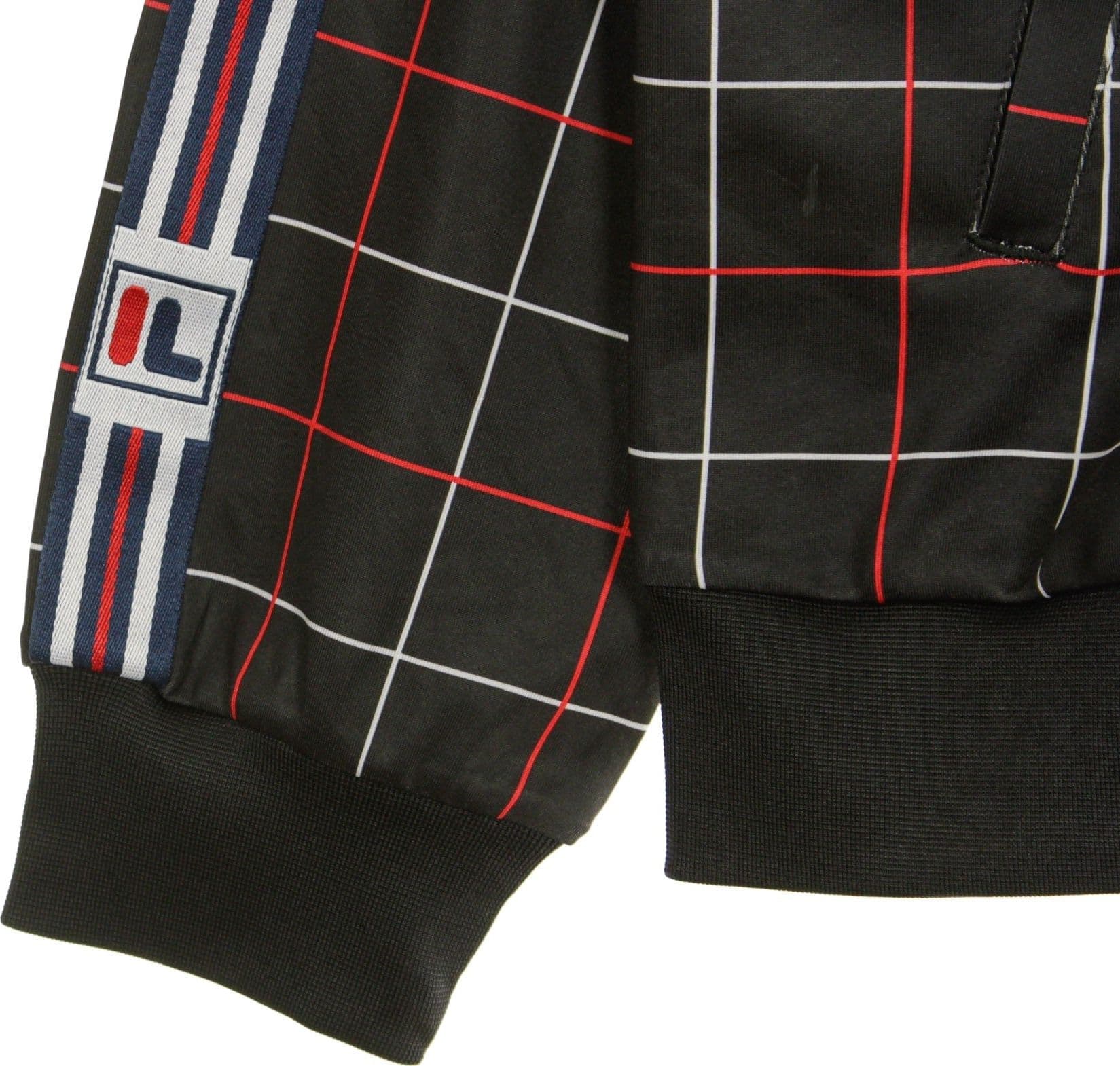 FILA Giacca Tuta Uomo Waite Aop Tj Black Check Allover da uomo in Tute da ginnastica Drestige - Casamassima, commercioVirtuoso.it