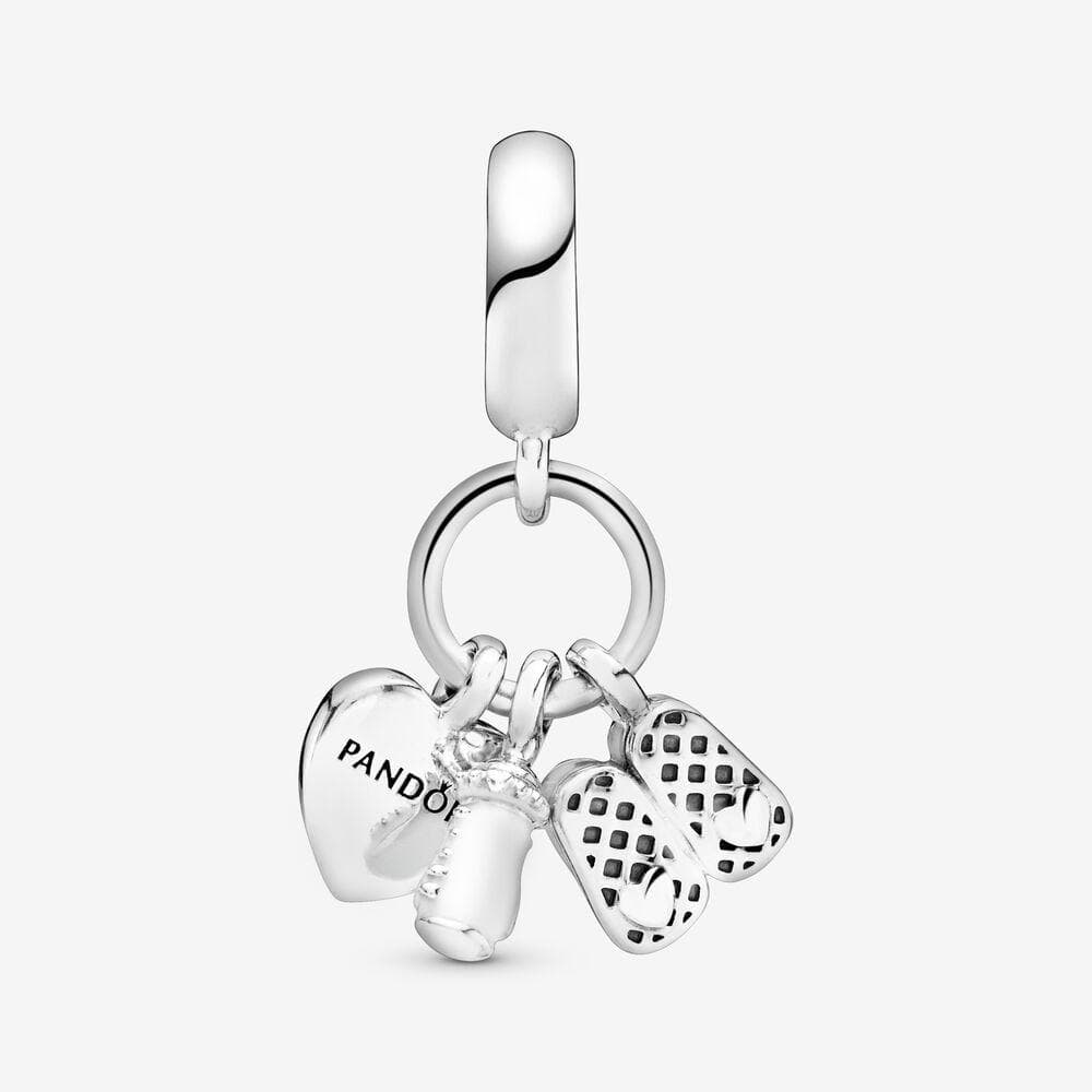 Pandora Charm pendente Scarpine e biberon bebè in Bead Charm Alba Gioielli - Casoria, commercioVirtuoso.it