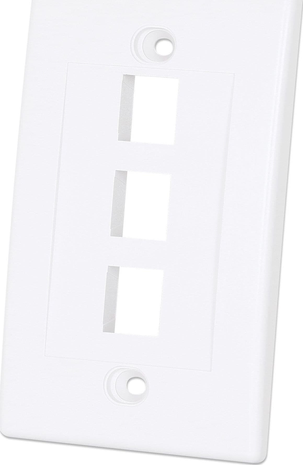 Placca Porta Frutti 3 Posti Mod.503 Bianco in Placche combinate interruttori e prese Scontolo.net - Potenza, commercioVirtuoso.it