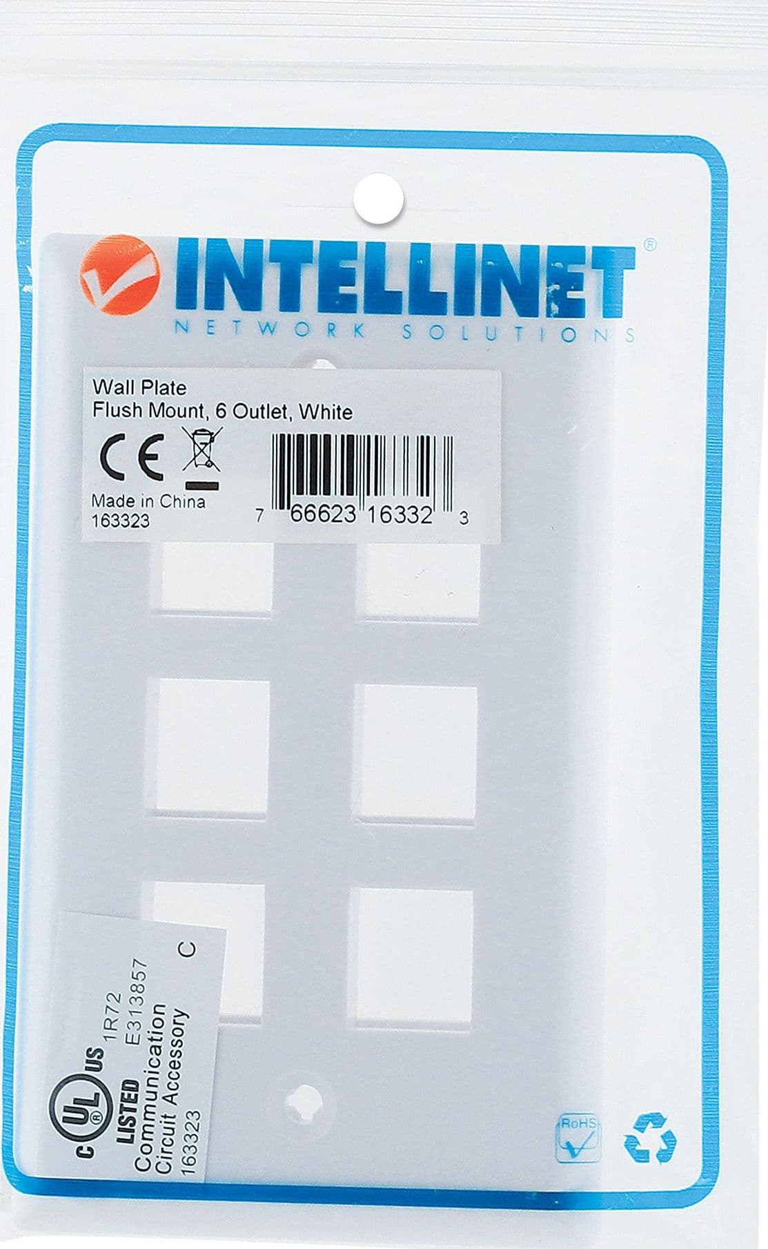 Placca Porta Frutti 6 Posti Mod.503 Bianco in Placche combinate interruttori e prese Scontolo.net - Potenza, commercioVirtuoso.it