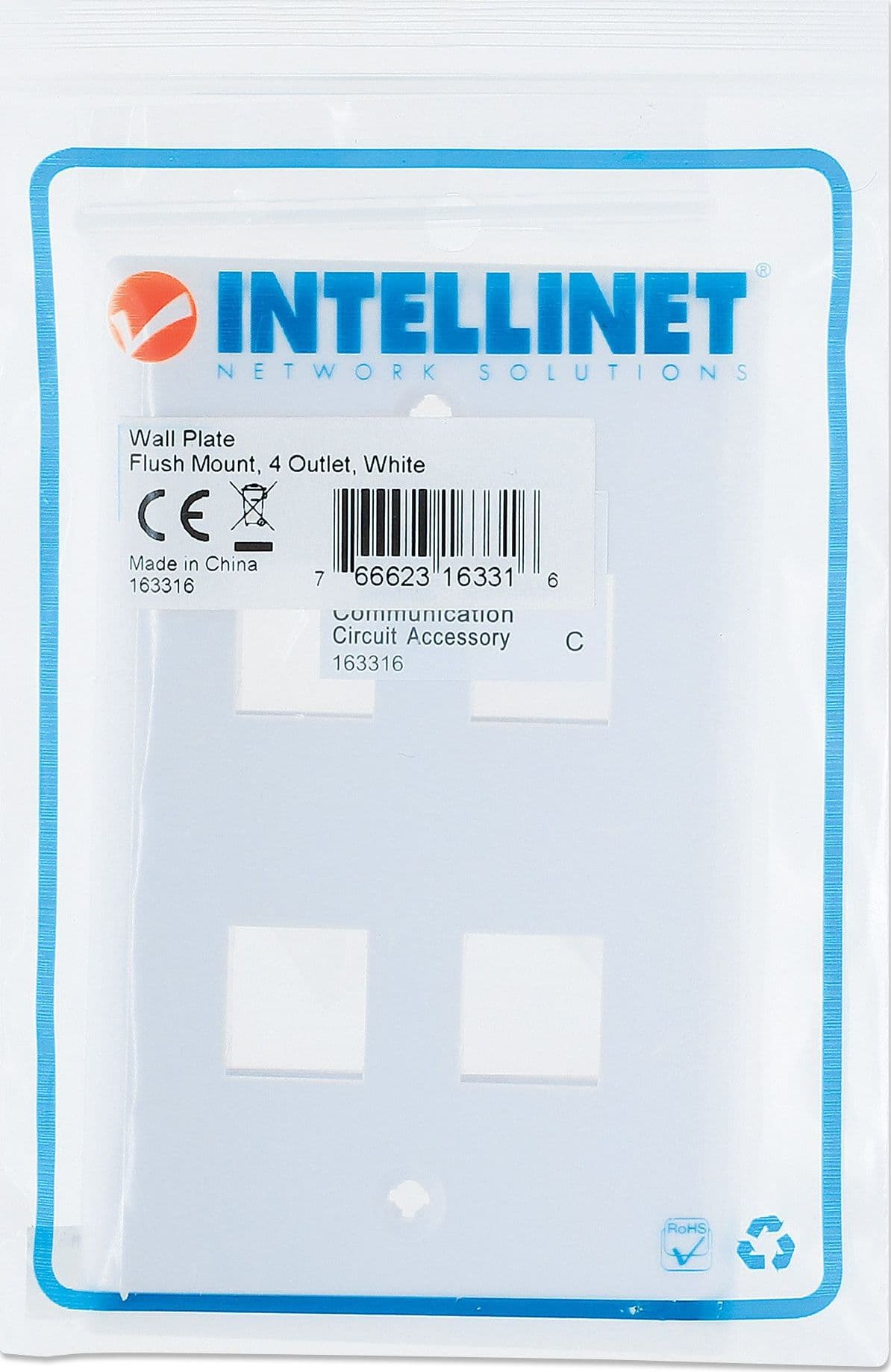 Placca Porta Frutti 4 Posti Mod.503 Bianco in Placche combinate interruttori e prese Scontolo.net - Potenza, commercioVirtuoso.it