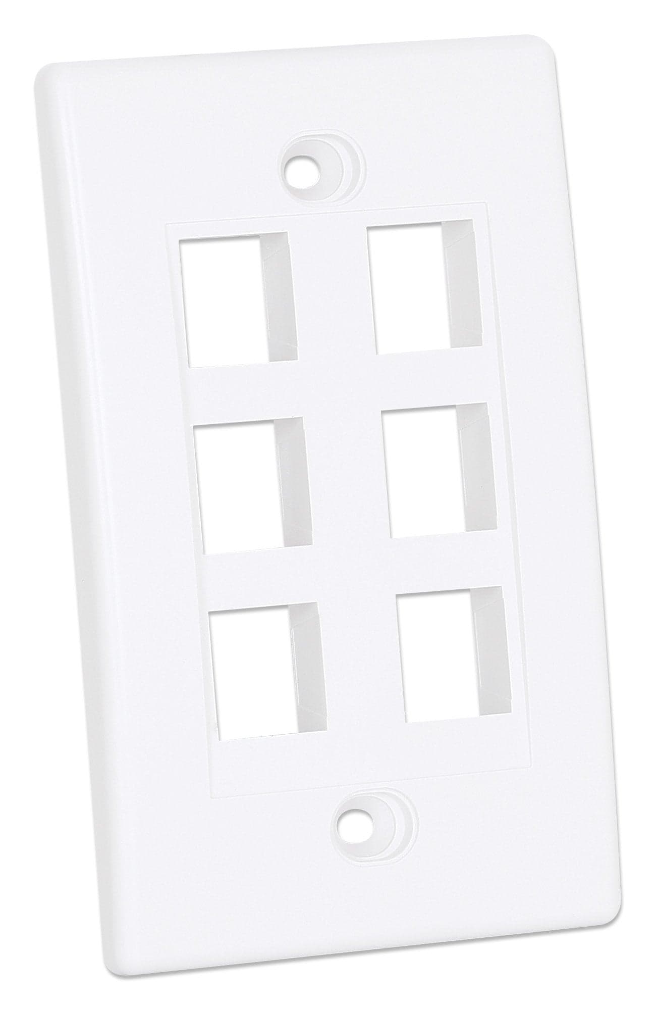 Placca Porta Frutti 6 Posti Mod.503 Bianco in Placche combinate interruttori e prese Scontolo.net - Potenza, commercioVirtuoso.it