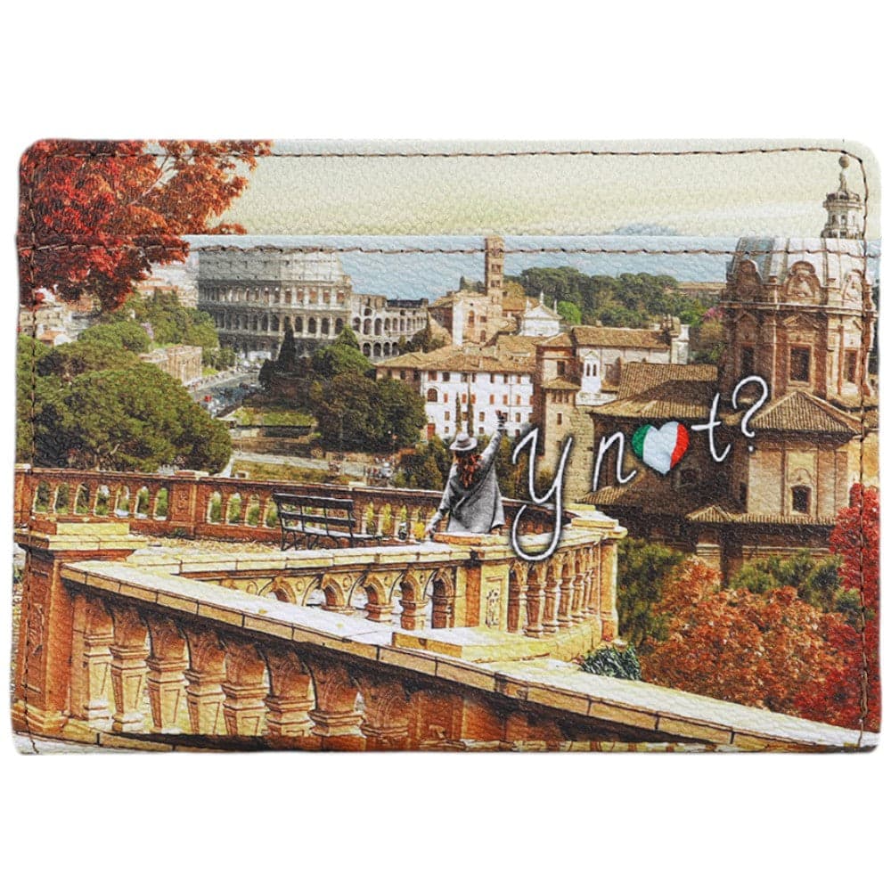 YNot portacarte grande ROME LANDSCAPE YES635F5