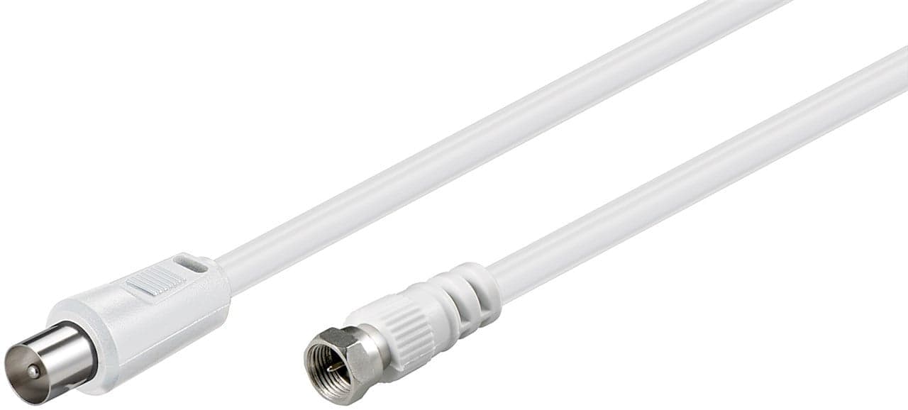 Cavo Antenna TV F/IEC M/M 2,5 mt
