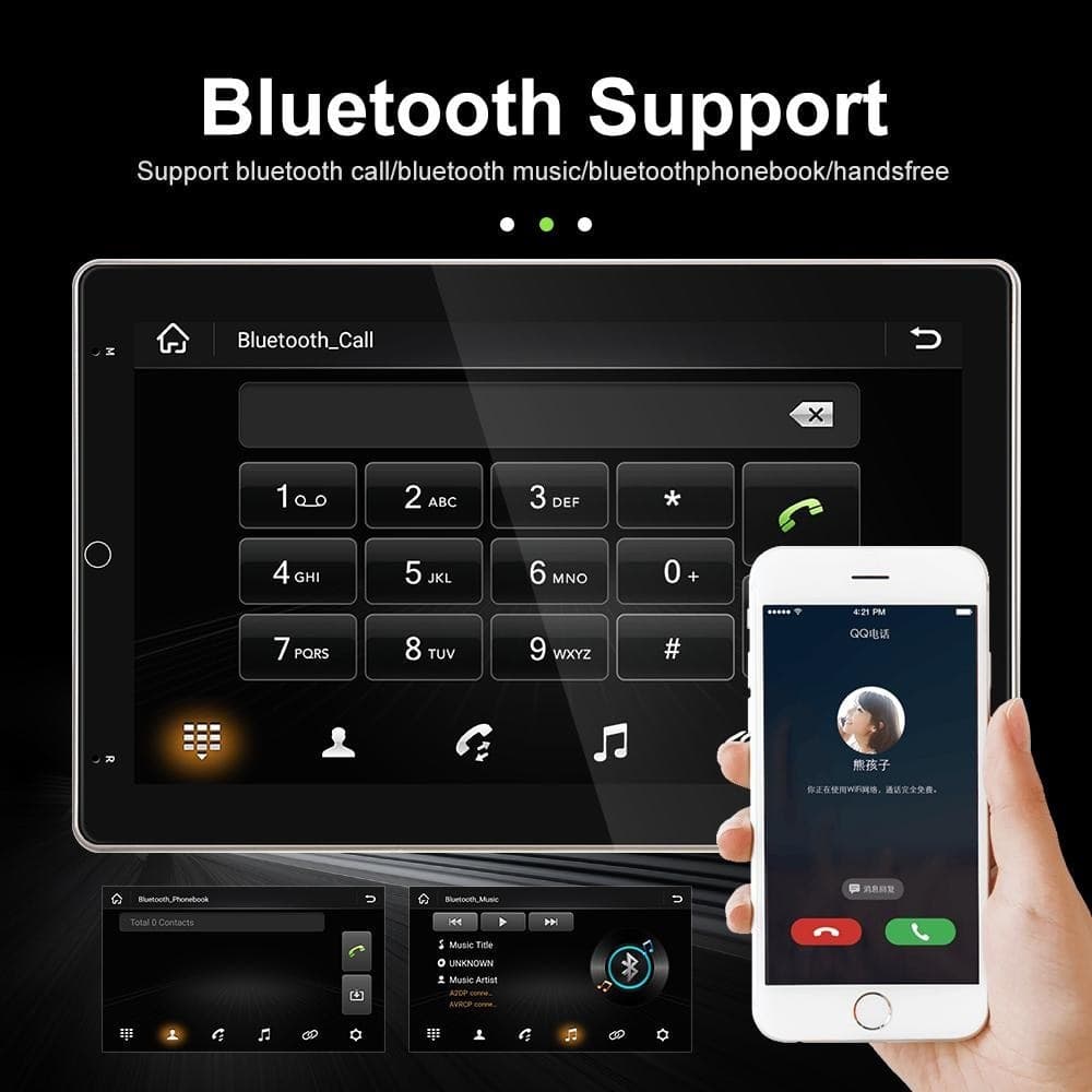Autoradio Girevole Android 10" Radio Mp5 Player Bluetooth Wifi Gps Mirror Link Elettronica/Elettronica per veicoli/Elettronica per auto/Sistemi audio/Autoradio Trade Shop italia - Napoli, Commerciovirtuoso.it