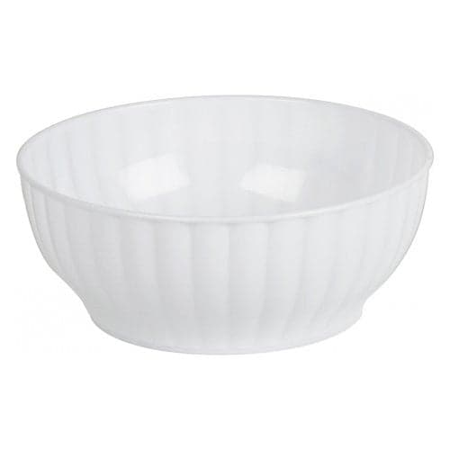 Insalatiera Mobil Plastic 50 32 BIM SSS HO.RE.CA. Costolata Bianco