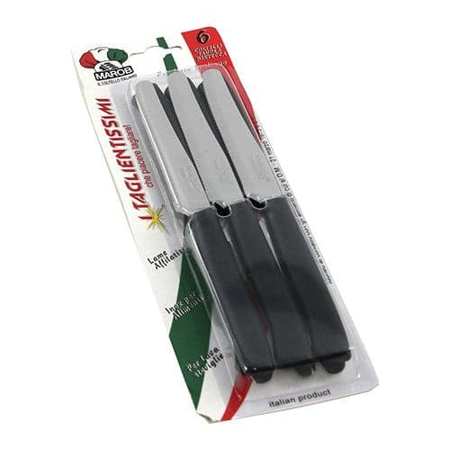 Set coltelli Marietti 1860 24TFB06N I TAGLIENTISSIMI Lama dentata Nero in Set di coltelli da cucina Scontolo.net - Potenza, commercioVirtuoso.it