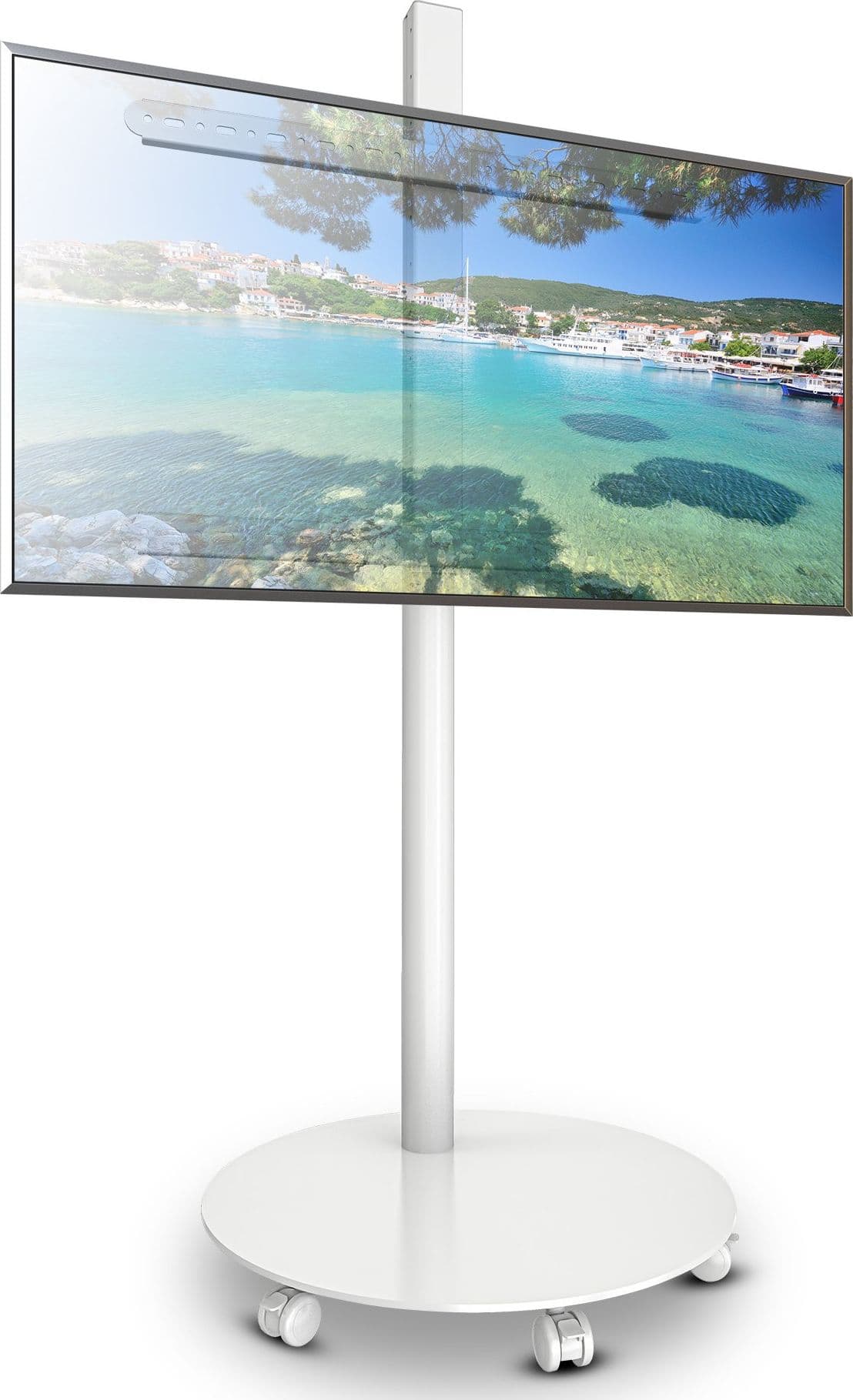 Supporto a Pavimento Trolley TV LCD/LED/Plasma 32-70'' Bianco in Mobili Scontolo.net - Potenza, commercioVirtuoso.it