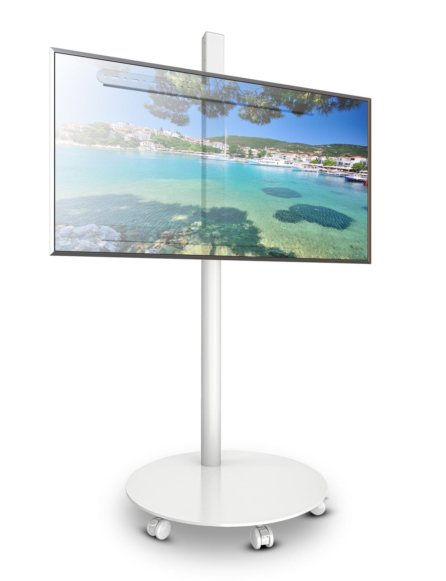Supporto a Pavimento Trolley TV LCD/LED/Plasma 32-70'' Bianco in Mobili Scontolo.net - Potenza, commercioVirtuoso.it