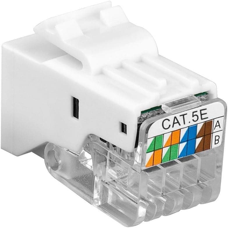 Frutto Keystone RJ45 UTP Cat.5E Tooless Bianco in Cavi Ethernet Scontolo.net - Potenza, commercioVirtuoso.it