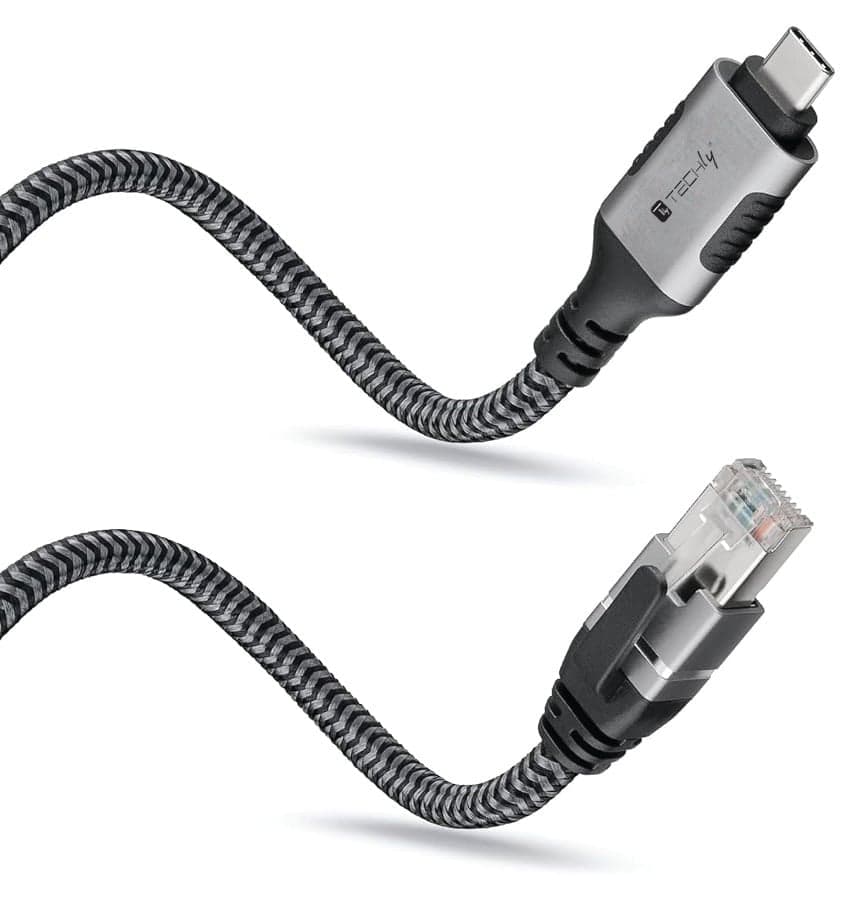Cavo USB-C&trade Maschio a Ethernet RJ45 Maschio 2m in  Scontolo.net - Potenza, commercioVirtuoso.it