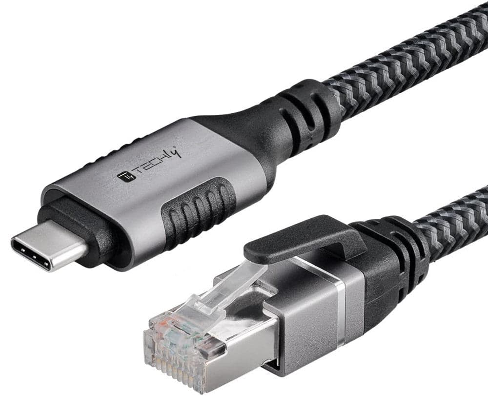 Cavo USB-C&trade Maschio a Ethernet RJ45 Maschio 5m in Adattatori USB wireless Scontolo.net - Potenza, commercioVirtuoso.it