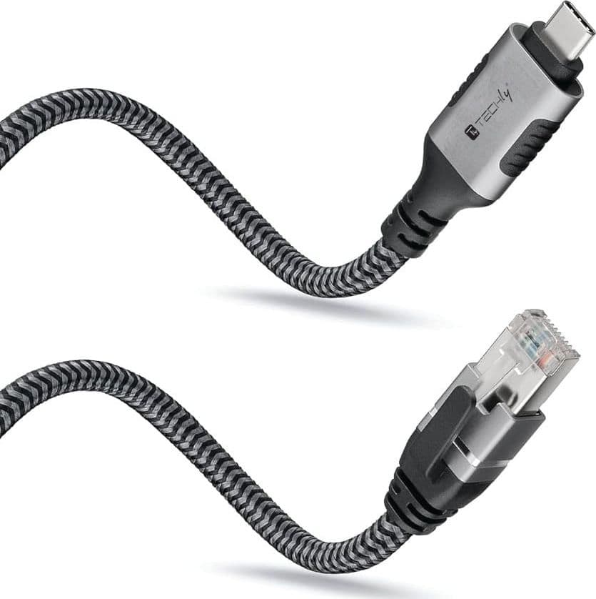 Cavo USB-C&trade Maschio a Ethernet RJ45 Maschio 7,5m in Adattatori USB wireless Scontolo.net - Potenza, commercioVirtuoso.it