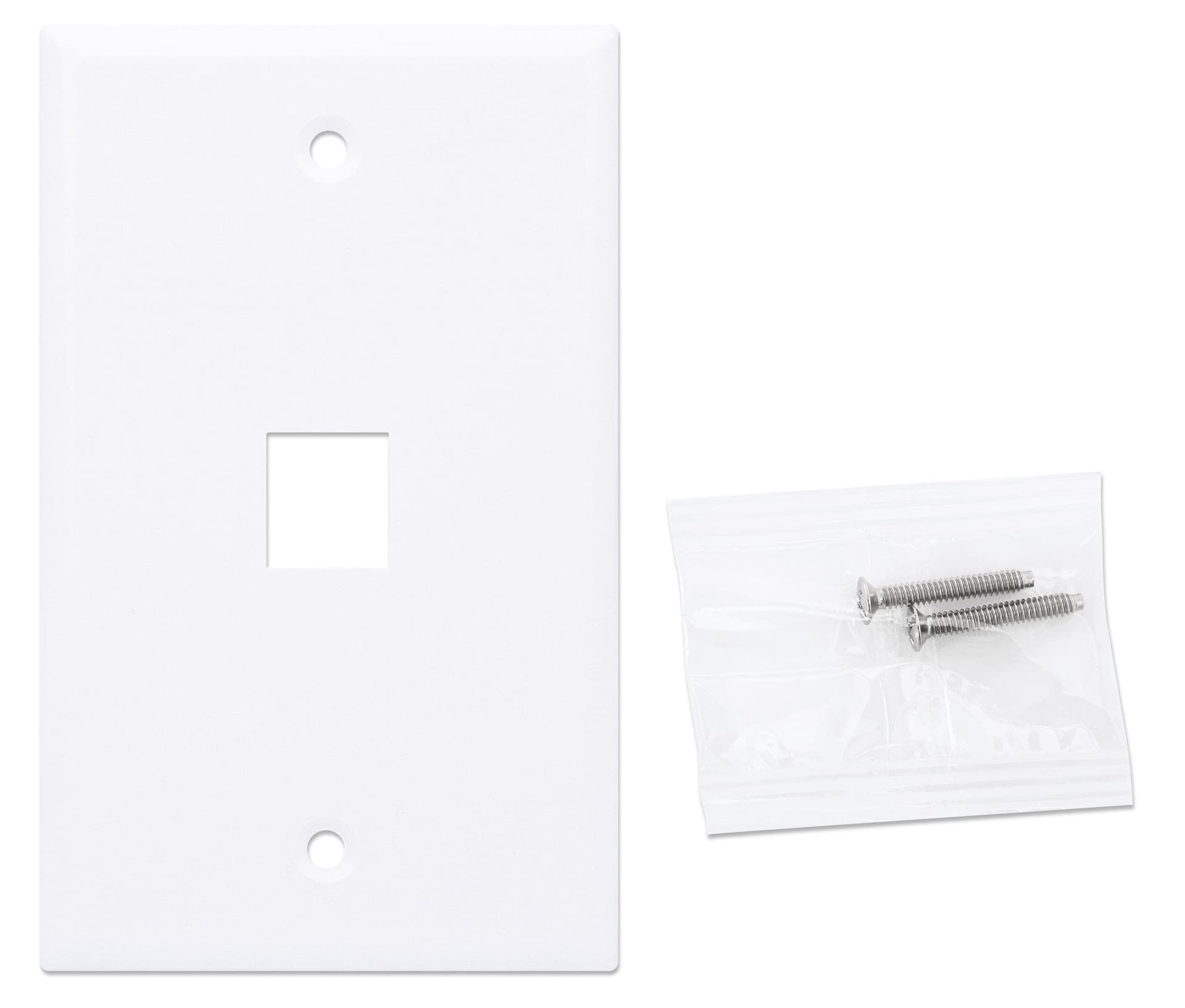 Placca Porta Frutti 1 Posto Mod.503 Bianco in Placche combinate interruttori e prese Scontolo.net - Potenza, commercioVirtuoso.it