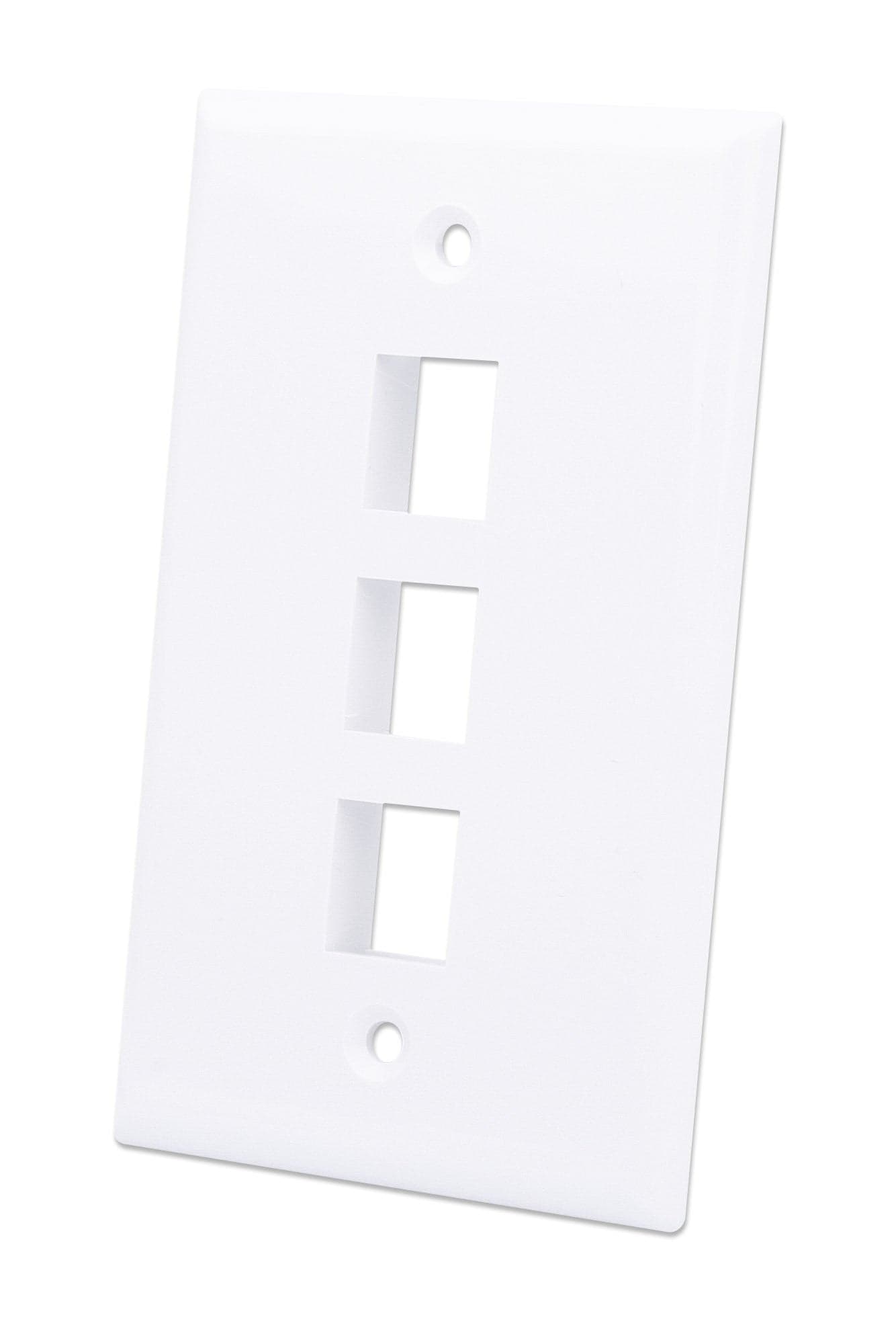 Placca Porta Frutti 3 Posti Mod.503 Bianco in Placche combinate interruttori e prese Scontolo.net - Potenza, commercioVirtuoso.it