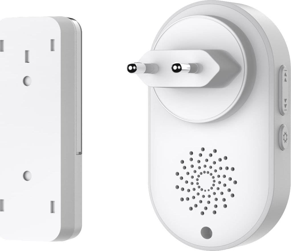 Kit Campanello Wireless fino a 180m con Pulsante IP56 Battery Free in Citofoni Scontolo.net - Potenza, commercioVirtuoso.it
