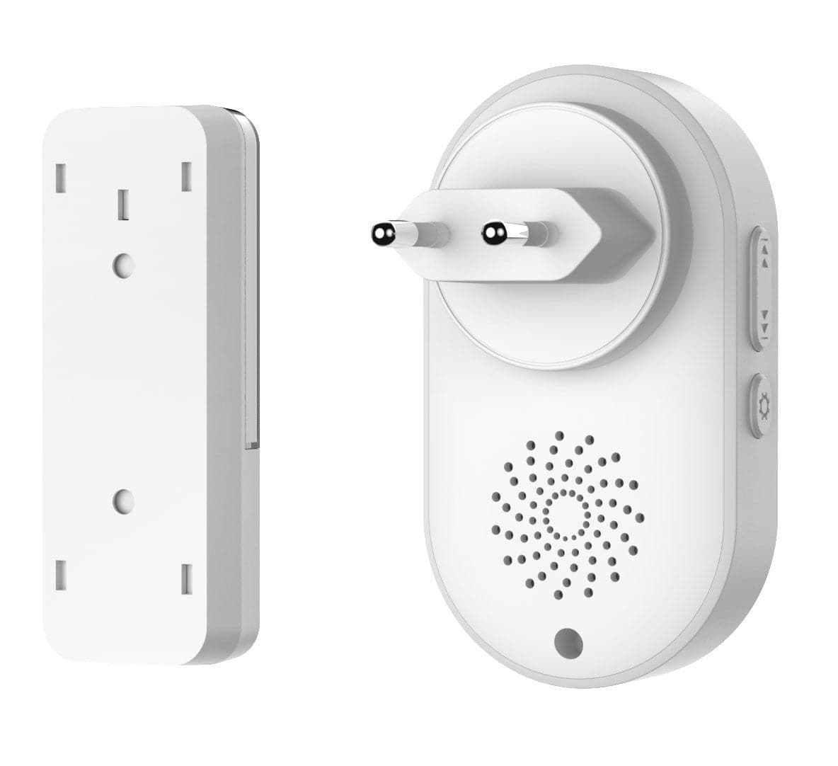 Kit Campanello Wireless fino a 180m con Pulsante IP56 Battery Free in Citofoni Scontolo.net - Potenza, commercioVirtuoso.it