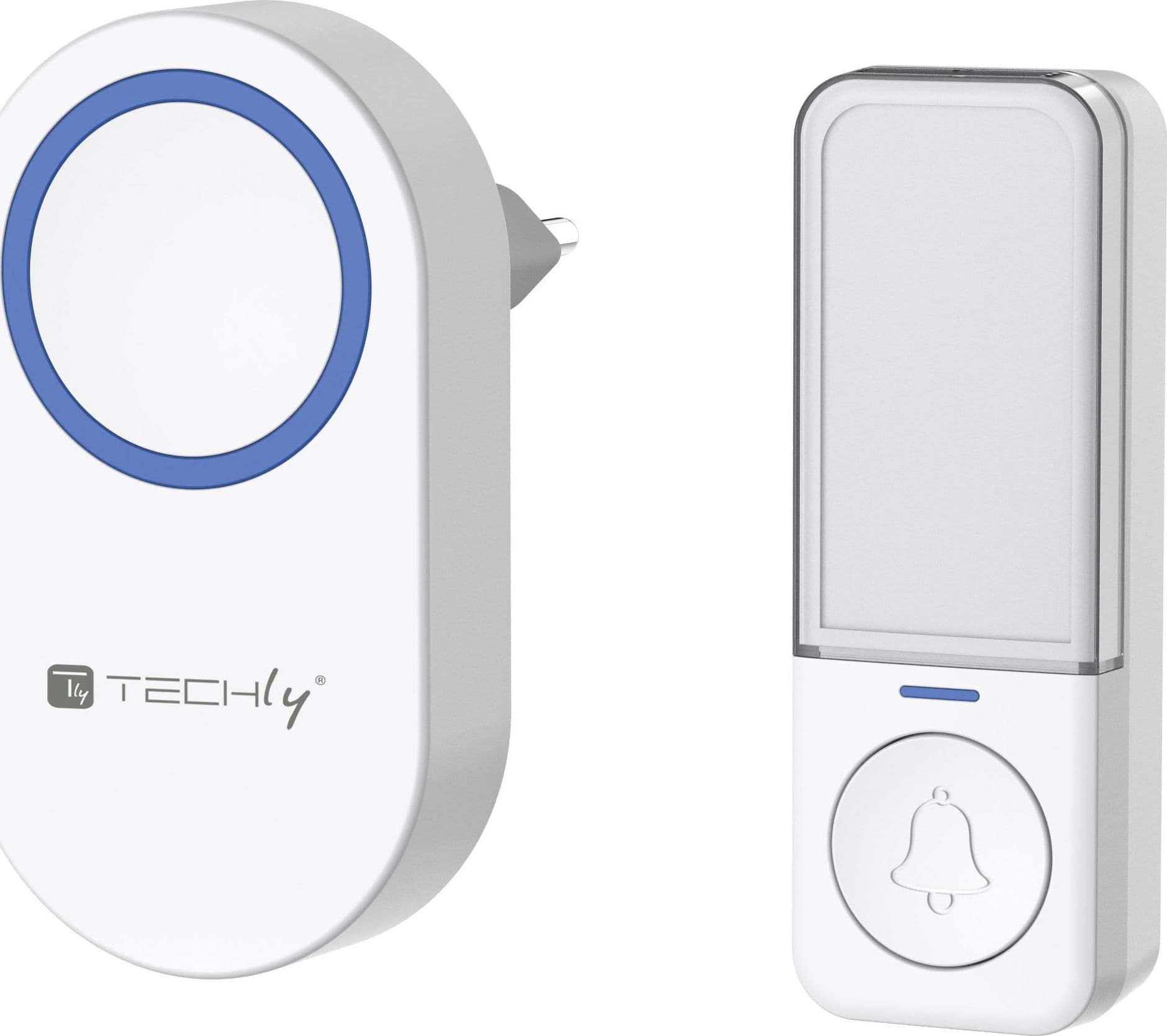Kit Campanello Wireless fino a 180m con Pulsante IP56 Battery Free in Citofoni Scontolo.net - Potenza, commercioVirtuoso.it