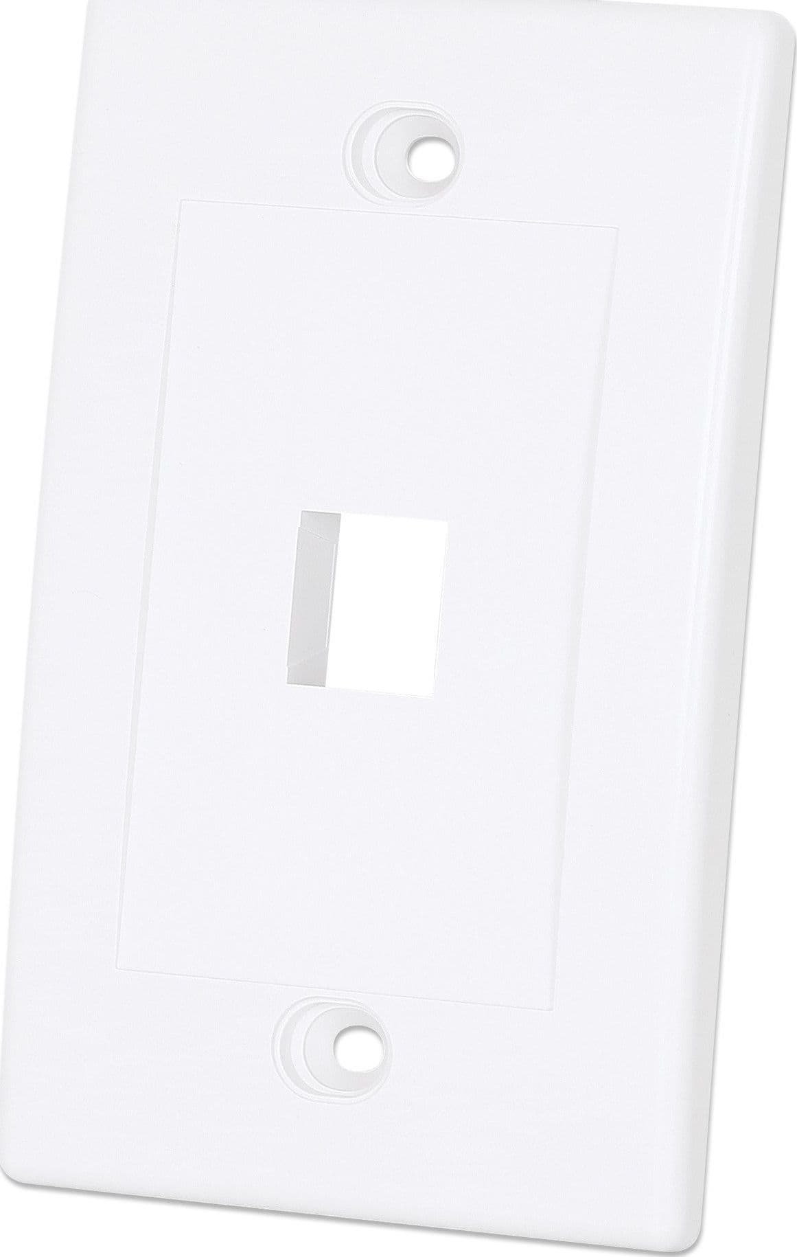 Placca Porta Frutti 1 Posto Mod.503 Bianco in Placche per interruttori Scontolo.net - Potenza, commercioVirtuoso.it